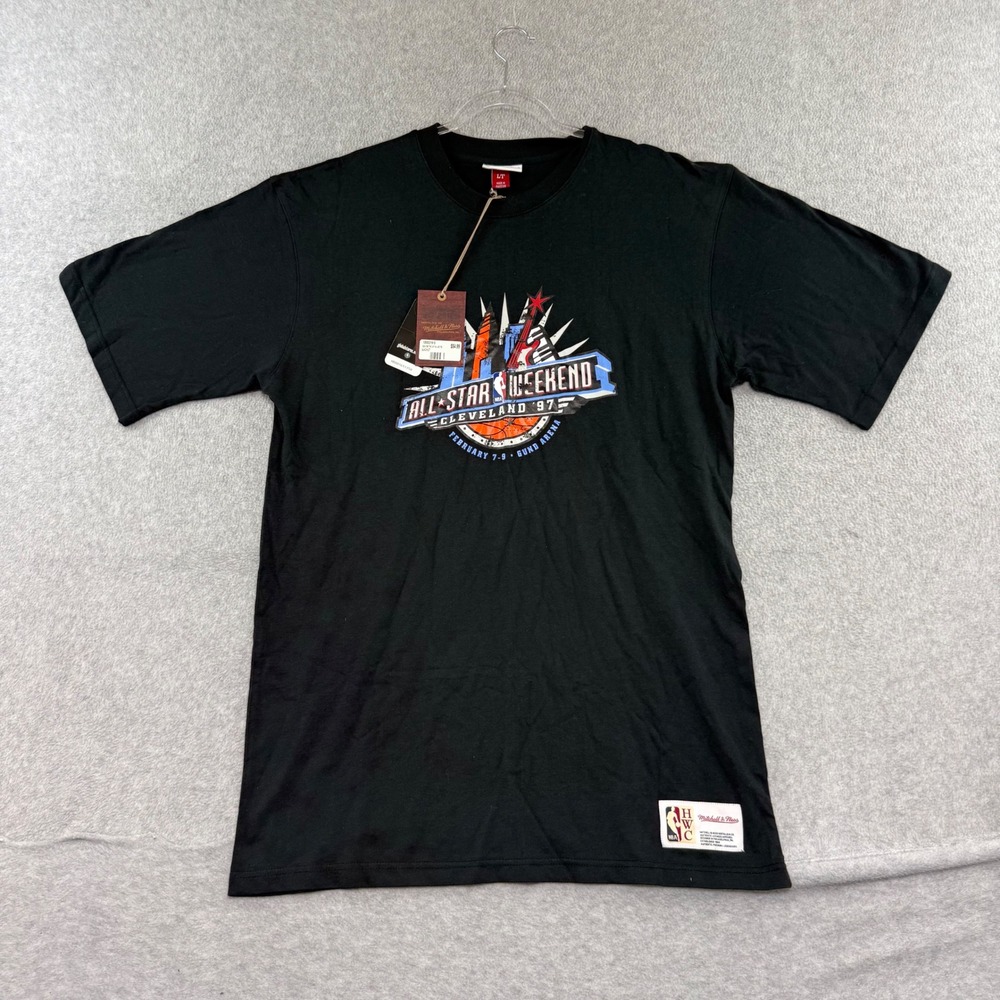 Mitchell & Ness NEW NBA All Star Weekend 1997 Shirt Mens LT Cleveland Cavaliers